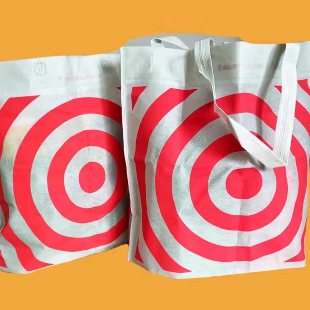 Target Brand Reusable Shopping Tote Bag Lot 15 NEW